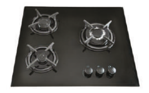 اجاق گاز شیشه ای سکوریت نوو مدل GM301 دو پلوپز